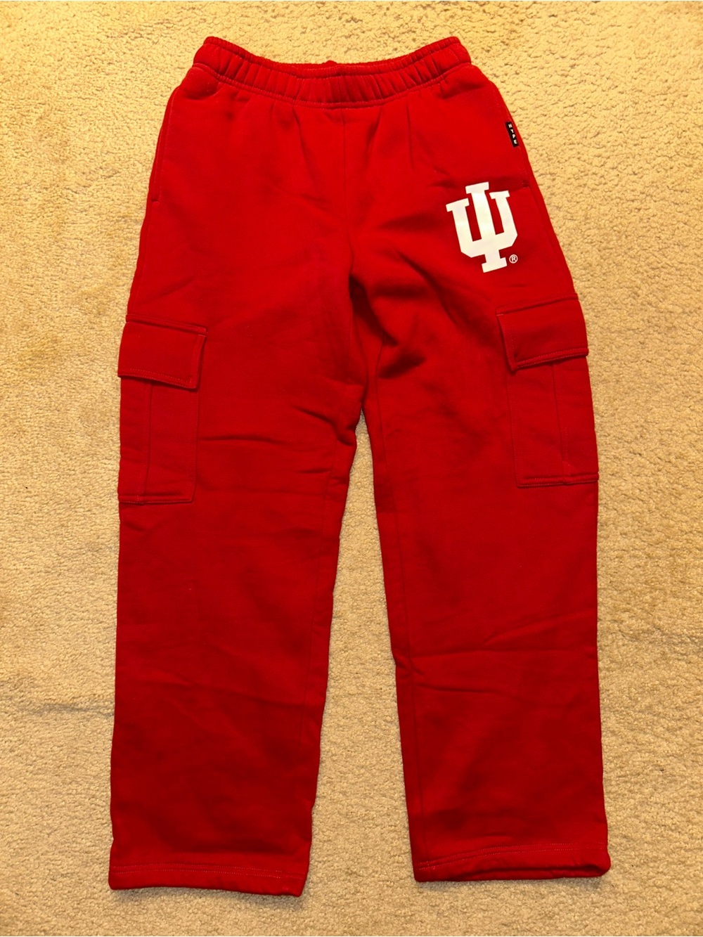 Indiana University Red Cargo Sweatpants